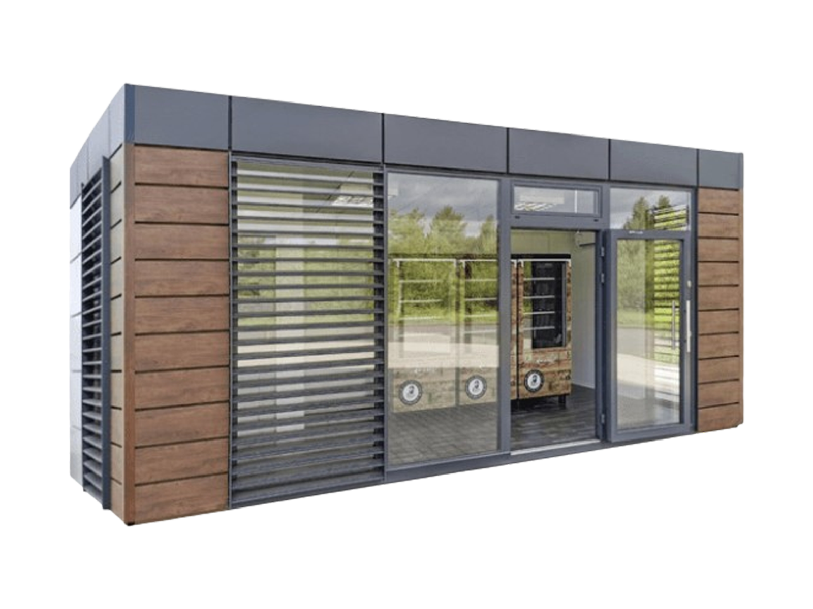 Conteneur boutique de ferme Risto Sales & Services GmbH