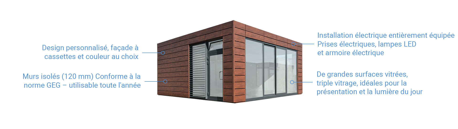 conteneur d'habitation Risto Sales & Services GmbH